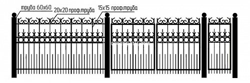 Забор сварной СЗ-97